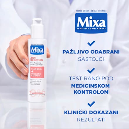 ANTI REACTION krema za lice PANTHENOL + PEPTIDES Mixa