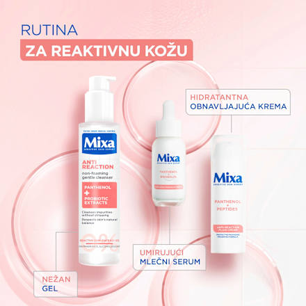 ANTI REACTION krema za lice PANTHENOL + PEPTIDES Mixa