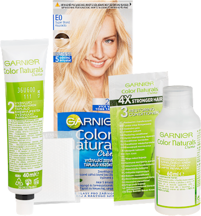 barva na vlasy, E0 Super Blond GARNIER Color naturals