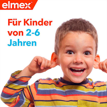 Zahnbürste Kinder 2 bis 6 Jahre weich sortiert elmex