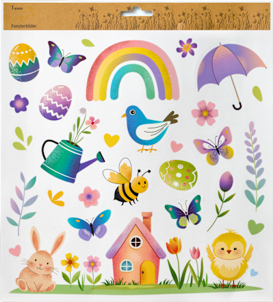 Fensterbild A3 mit Regenbogen BRAUNS-HEITMANN