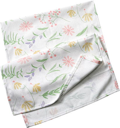 Tischläufer, Blumen (140x40 cm) BOLTZE