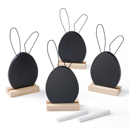 Osterhasen Tafel Set mit Kreide (16 cm) Dekorieren & Einrichten