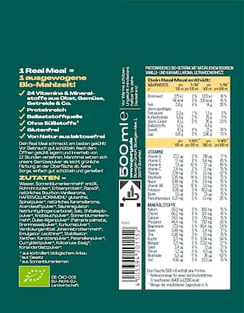 Trinkmahlzeit, Real Meal Vanille PURYA!