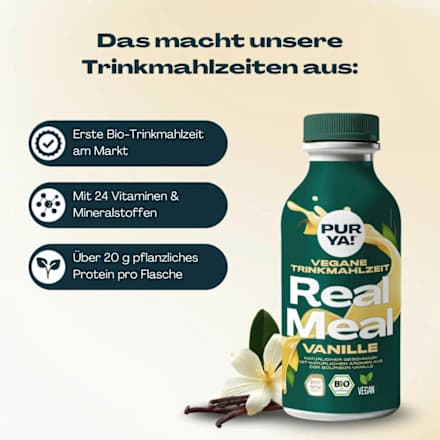 Trinkmahlzeit, Real Meal Vanille PURYA!