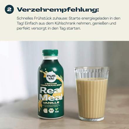 Trinkmahlzeit, Real Meal Vanille PURYA!