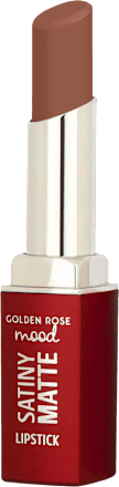 Матово червило за устни Mood Satiny, № 01 Bare Nude GOLDEN ROSE