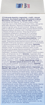 Granulát vo vrecúškach Magnézium Citrát 400 Mivolis