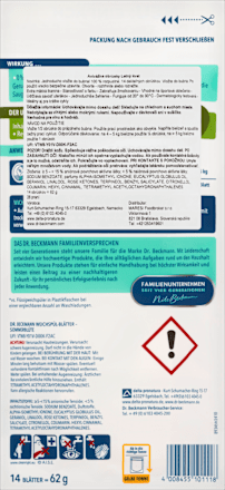 Avivážne obrúsky Magic Leaves Letný kvet Dr. Beckmann