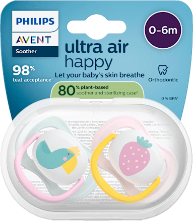 Cmlíky ultra air Happy - dievča 0-6 m PHILIPS AVENT