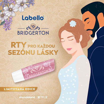 tónovací balzám na rty Bridgerton Rose Labello