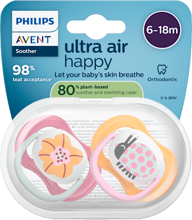 Cumlíky ultra air Happy - dievča 6-18 m PHILIPS AVENT