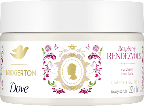 Scrub corpo Bridgerton Raspberry Rendezvous Dove