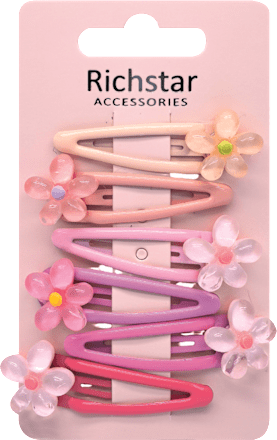 Richstar sponky do vlasů s květinou Anděl