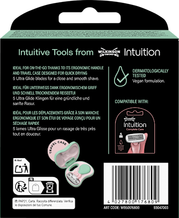 Rasierer, Intuition Complete Care Mini, Reisegröße WILKINSON SWORD