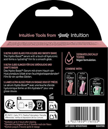 Rasierklingen, Intuition Complete Care WILKINSON SWORD