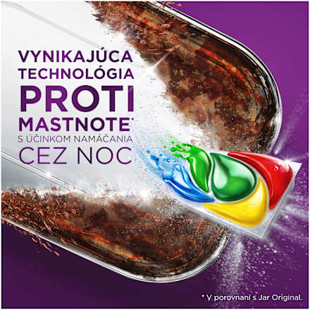 Kapsuly do umývačky riadu Platinum Plus All In One Lemon Miracle Jar