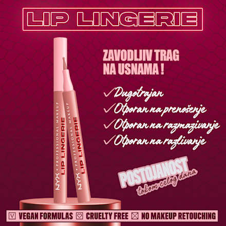 LIP LINGERIE olovka za usne - 07 Cuff Me NYX PROFESSIONAL MAKEUP