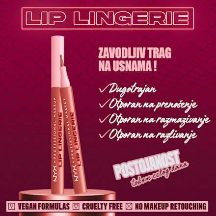 LIP LINGERIE olovka za usne - 09 Stain Send Nudes NYX PROFESSIONAL MAKEUP