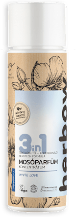 3in1 Mosóparfüm koncentrátum Fehér szerelem illattal Herbow