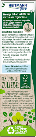 Reines Aktiv Natron Pulver HEITMANN pure