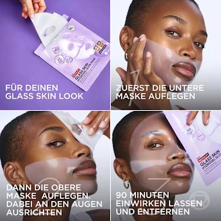 Tuchmaske Glass Skin Hydrogel Glow Mask L'ORÉAL PARiS REVITALIFT