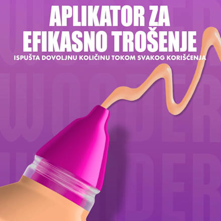 MAKE'EM WONDER tečni puder - 09 Light Nude NYX PROFESSIONAL MAKEUP