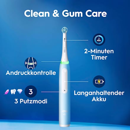 Elektrische Zahnbürste iO Series 3 N ice blue Oral-B