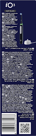 Elektrická zubná kefka iO Series 3, Matt Black  Oral-B