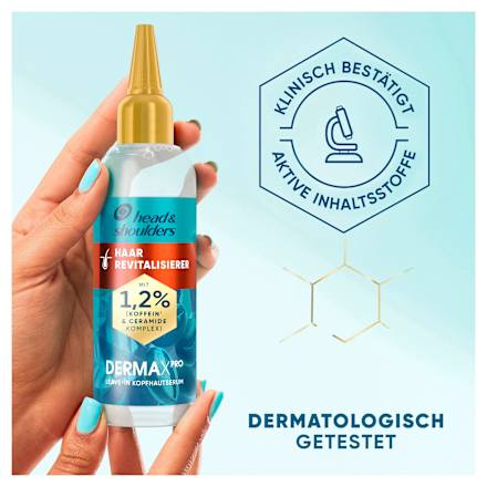 Haarkur Derma X Pro Haar Revitaliser Tag & Nacht Leave-On head&shoulders