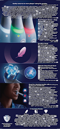 Elektrická zubná kefka iO Series 3, Ice Blue Oral-B