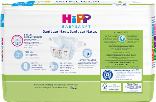 Windeln Extra Weich Premium Gr. 1 Newborn (2-5 kg) HiPP