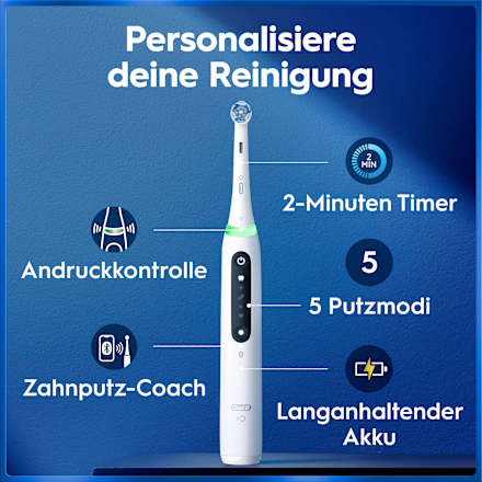 Elektrische Zahnbürste iO Series 5 Quite White Oral-B