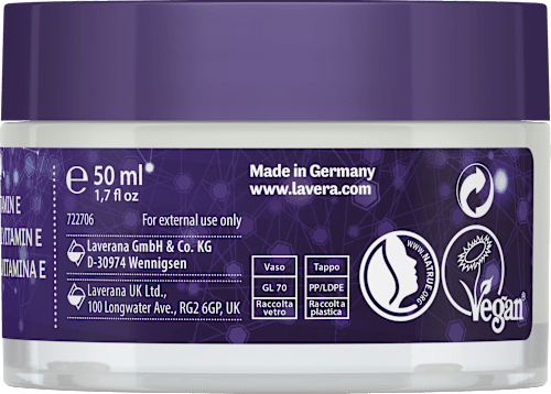 Nachtcreme Re-Energizing Sleeping Cream lavera NATURKOSMETIK