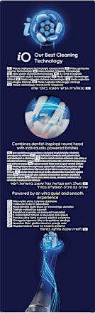 Elektrická zubná kefka iO Series 3, dvojbalenie Matt Black & Ice Blue   Oral-B