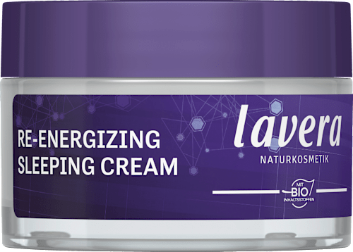 Nachtcreme Re-Energizing Sleeping Cream lavera NATURKOSMETIK