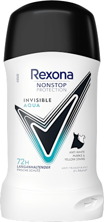 Antitranspirant Deostick Nonstop Protection Invisible Aqua Rexona
