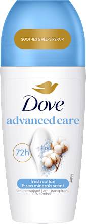Roll-on deodorant fresh cotton & sea minerals scent  Dove
