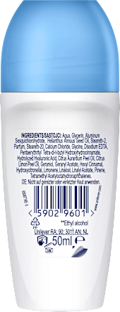 Roll-on deodorant fresh cotton & sea minerals scent  Dove