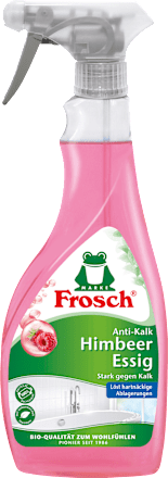 Kalkreiniger Himbeer Essig Frosch