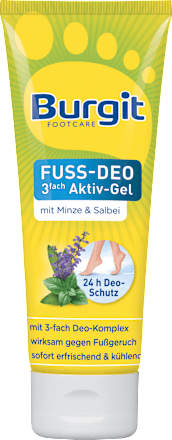 Fuß-Deo 3fach Aktiv-Gel Burgit