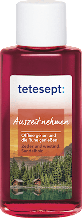 Badekonzentrat Auszeit nehmen tetesept