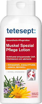 Muskel Spezial Pflege Lotion tetesept
