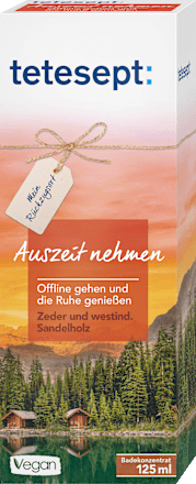 Badekonzentrat Auszeit nehmen tetesept