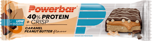 Proteinriegel 40% Protein + Crisp, Caramel Peanutbutter Geschmack PowerBar