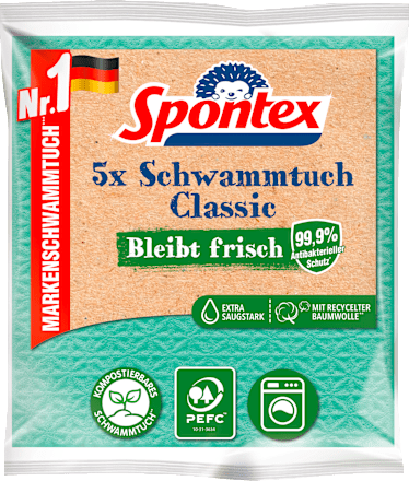 Schwammtücher Classic Spontex