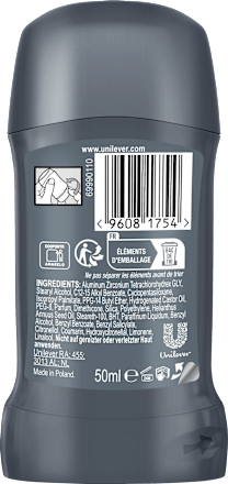 Antitranspirant Deostick Clean Comfort Dove MEN+CARE
