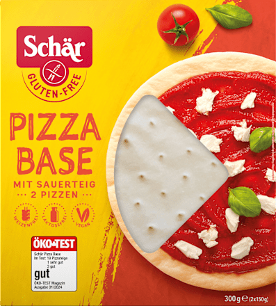 Pizzaböden "Pizza Base" (2 Stück), glutenfrei Schär