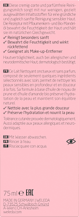 Reinigungsmilch sensitiv WELEDA