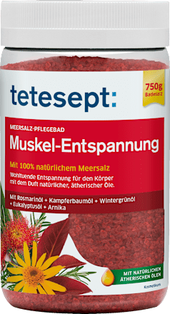 Badesalz Muskel-Entspannung tetesept